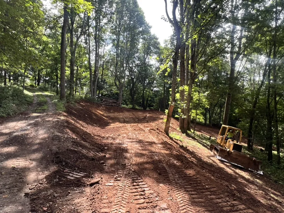 Trusted landscape installation with custom design across Spruce Pine, NC - Adam Young Trucking & Grading