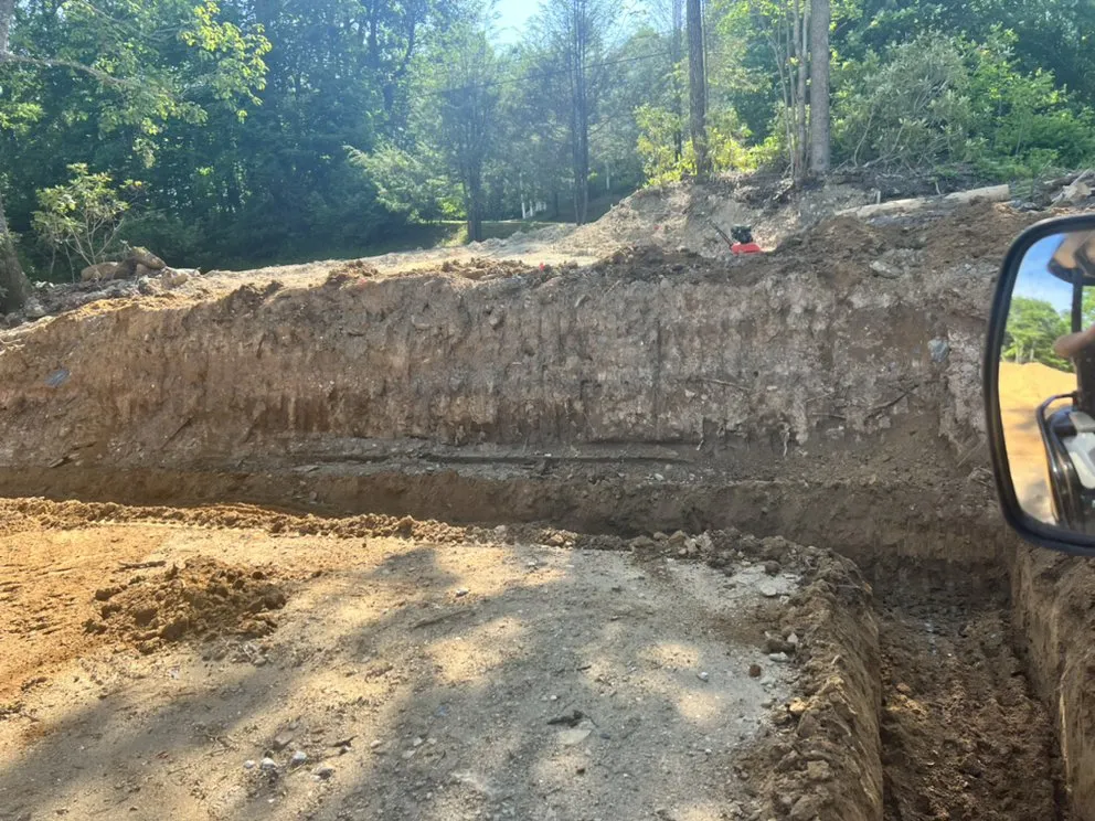 Professional outdoor landscaping for beautiful yards in Spruce Pine, NC by Adam Young Trucking & Grading