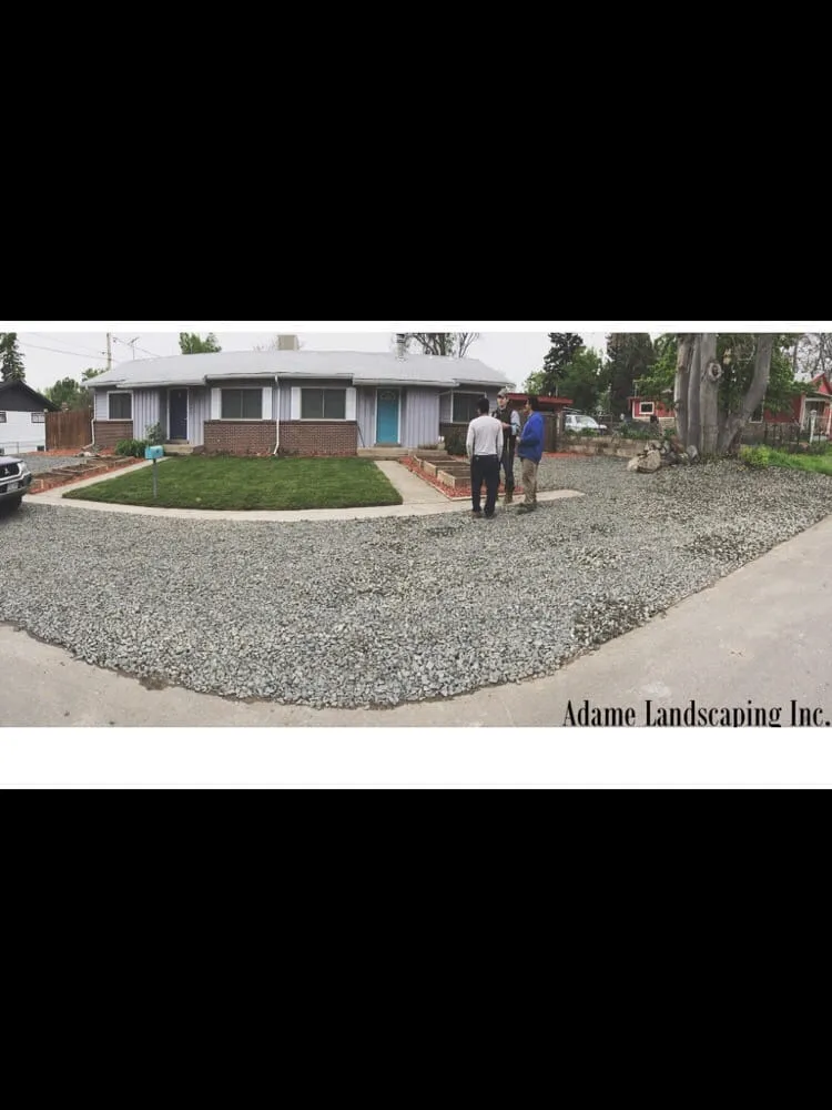 Custom outdoor landscaping in Aurora, CO by Adame Landscaping