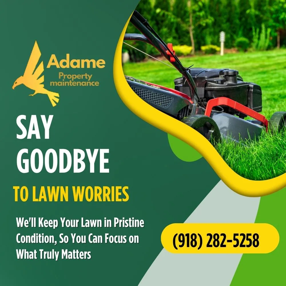 Top-rated garden landscaping for year-round maintenance in Tulsa, OK by Adame Property Maintenance