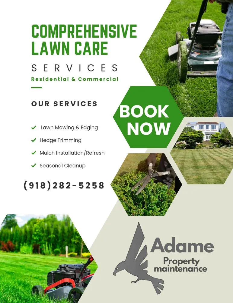 Top-rated garden landscaping in Tulsa, OK by Adame Property Maintenance