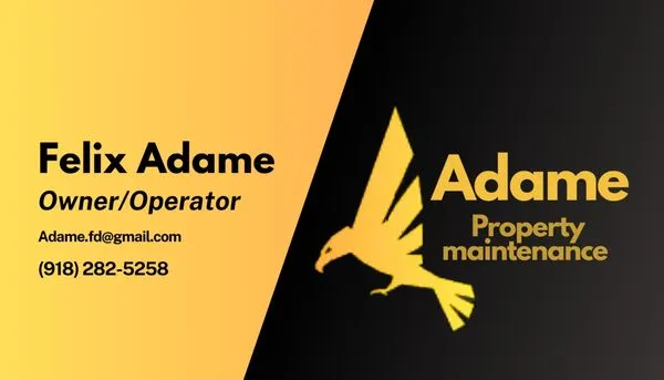 Adame Property Maintenance Logo