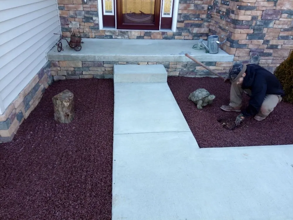 Reliable landscaping services for residential properties in Minersville, PA by Adams Brothers Organics