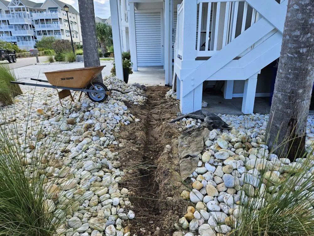 Affordable outdoor landscaping near you across Sunset Beach, NC - Adams Exterior Designs