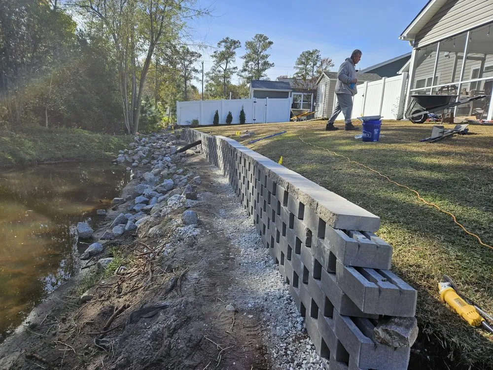 Local outdoor landscaping in Sunset Beach, NC - Adams Exterior Designs
