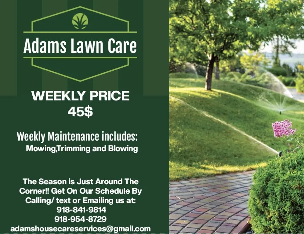 Professional garden landscaping in Tulsa, OK by Adams Landscaping and Concrete