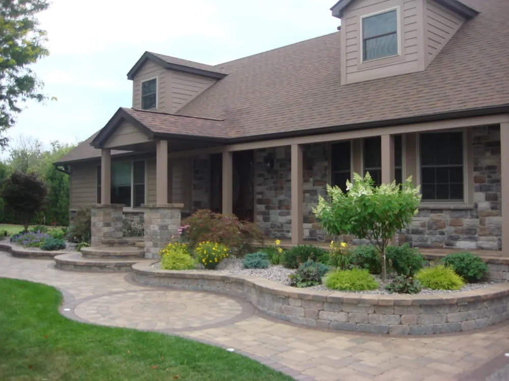 Professional yard maintenance for outdoor upgrades in Crown Point, IN by Adam's Landscaping