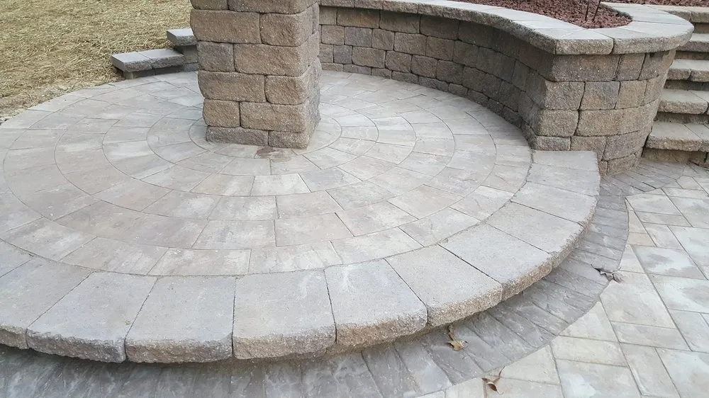 Custom garden landscaping in Bushwood, MD by Adam's Lawn and Landscaping