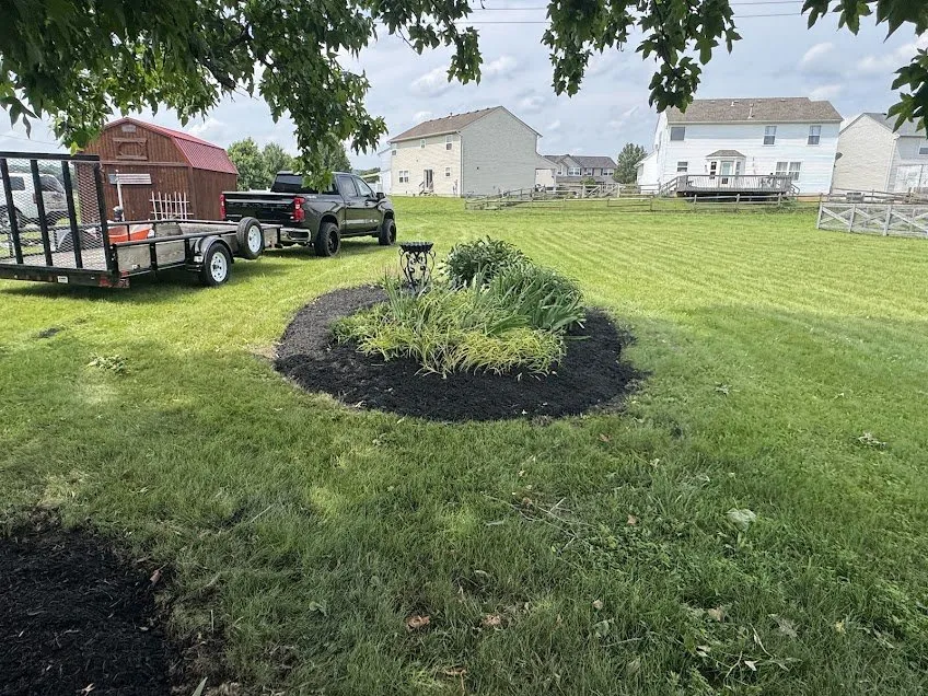 Professional residential landscaping in Cincinnati, OH by Adam’s Lawn Care and Landscaping