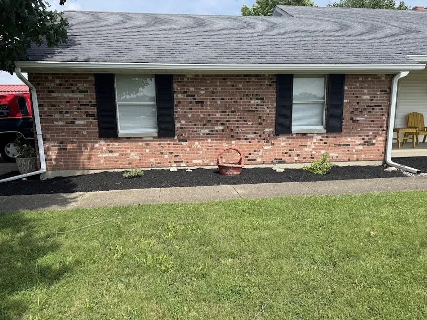 Affordable landscape installation with custom design in Cincinnati, OH by Adam’s Lawn Care and Landscaping