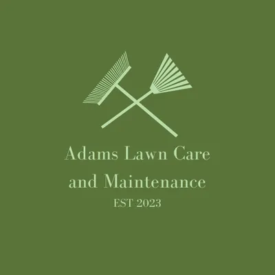 Adams Lawn Care and Maintenance Logo