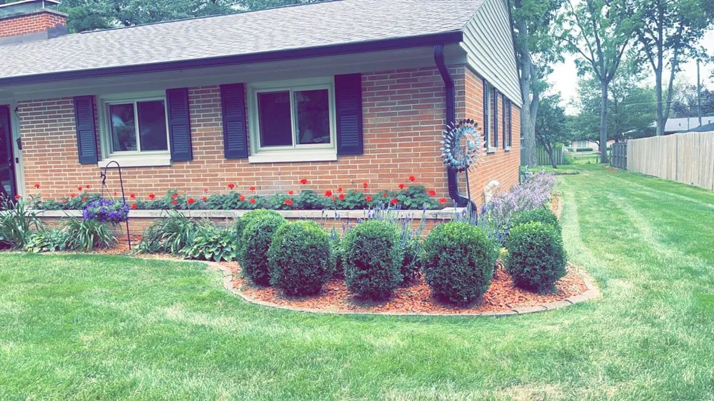 Professional landscaping services with custom design in Greenfield, IN by Adams Lawn Care