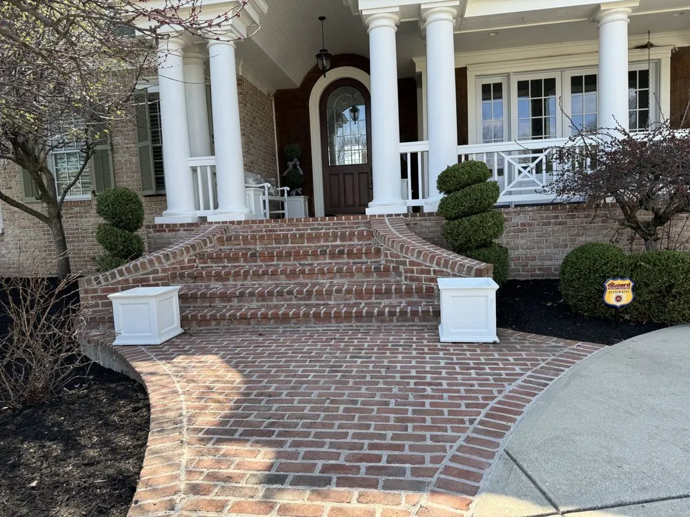 Top-rated landscape installation with custom design in Greenfield, IN by Adams Lawn Care
