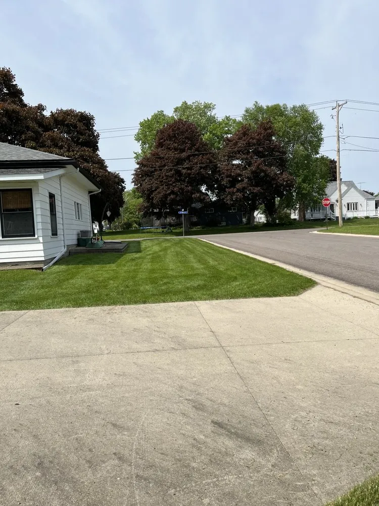 Expert yard maintenance for homes in Plainview, MN by Adam’s Lawn Care Service