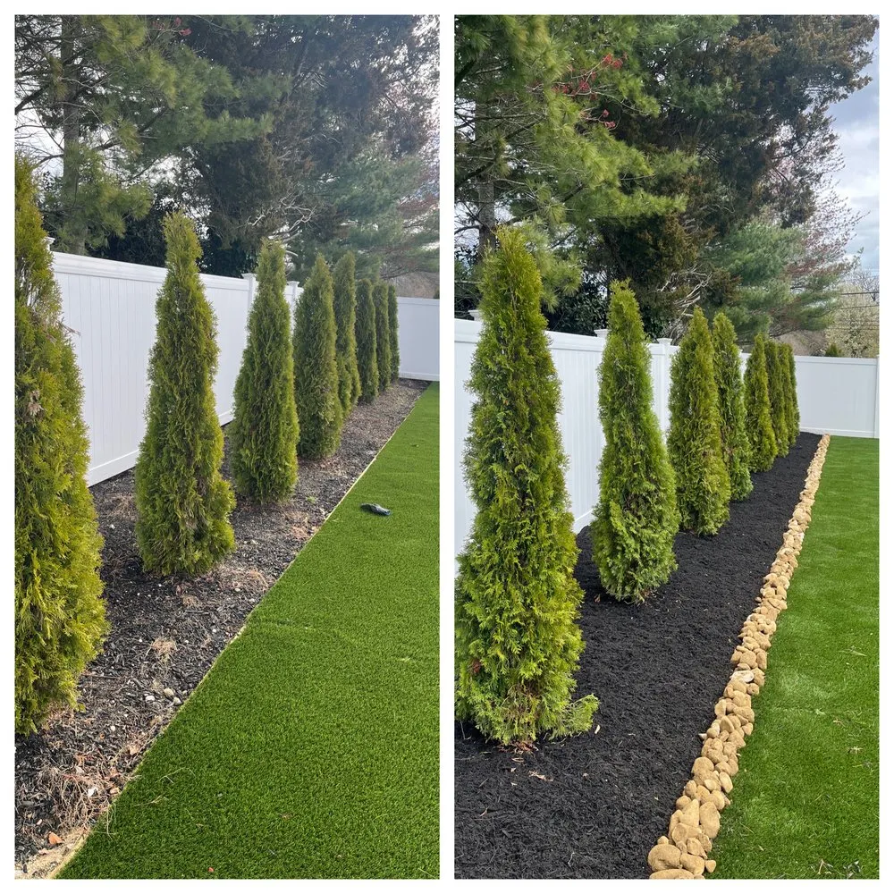 Custom residential landscaping for residential properties in Stafford Township, NJ by Adams Lawn Enforcement