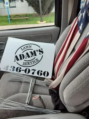 Adam's Lawn Service Logo