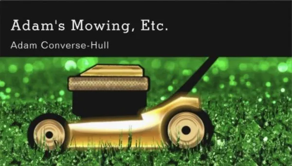 Adam's Mowing Logo