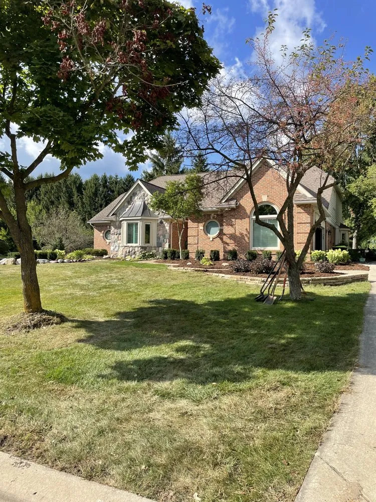 Top-rated residential landscaping for year-round maintenance in Plymouth, MI by Adam’s Outdoor Services Plus
