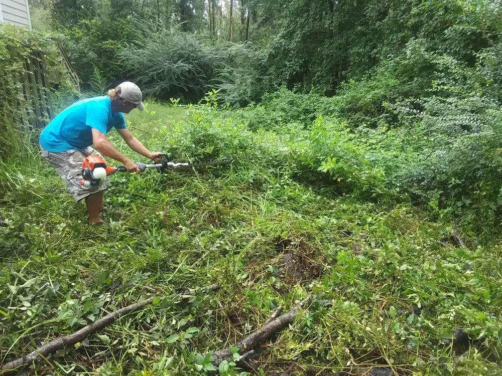 Top-rated yard cleanup service in Leland, NC by Adams Property Care