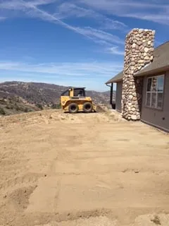 Affordable landscape installation for homes across Columbia, TN - Adam's Tractor Works