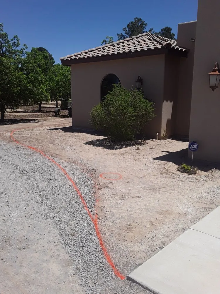 Custom outdoor landscaping in Las Cruces, NM - Adams yard work