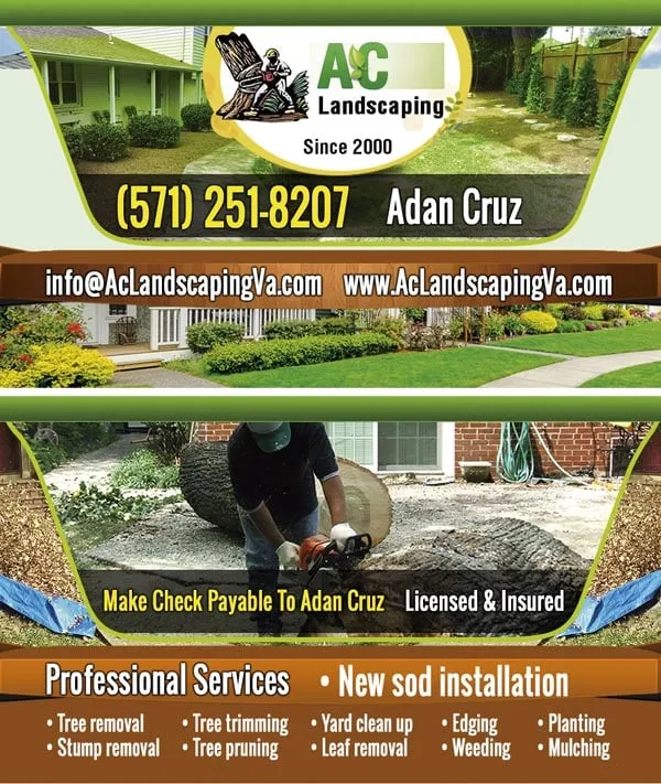 Affordable lawn care service experts serving Fairfax, VA - Adan Cruz