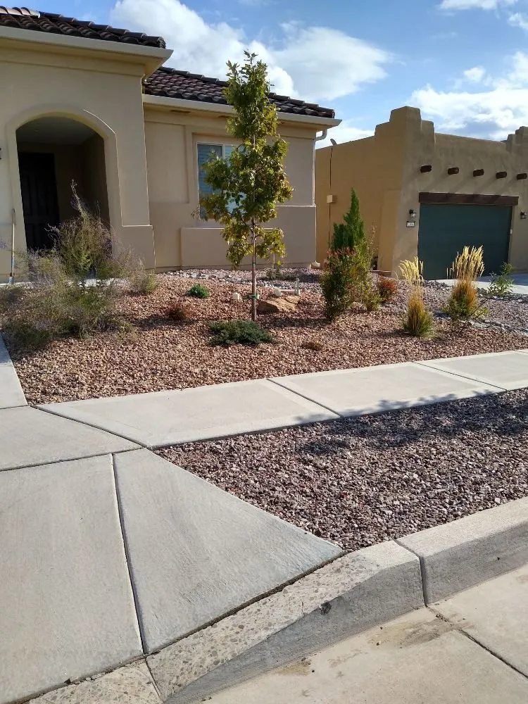 Professional garden landscaping for beautiful yards in Albuquerque, NM by Adan Landscaping Services