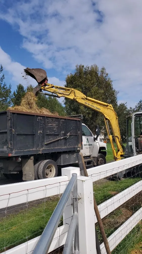 Professional yard maintenance with custom design in Santa Rosa, CA by Adan's Hauling