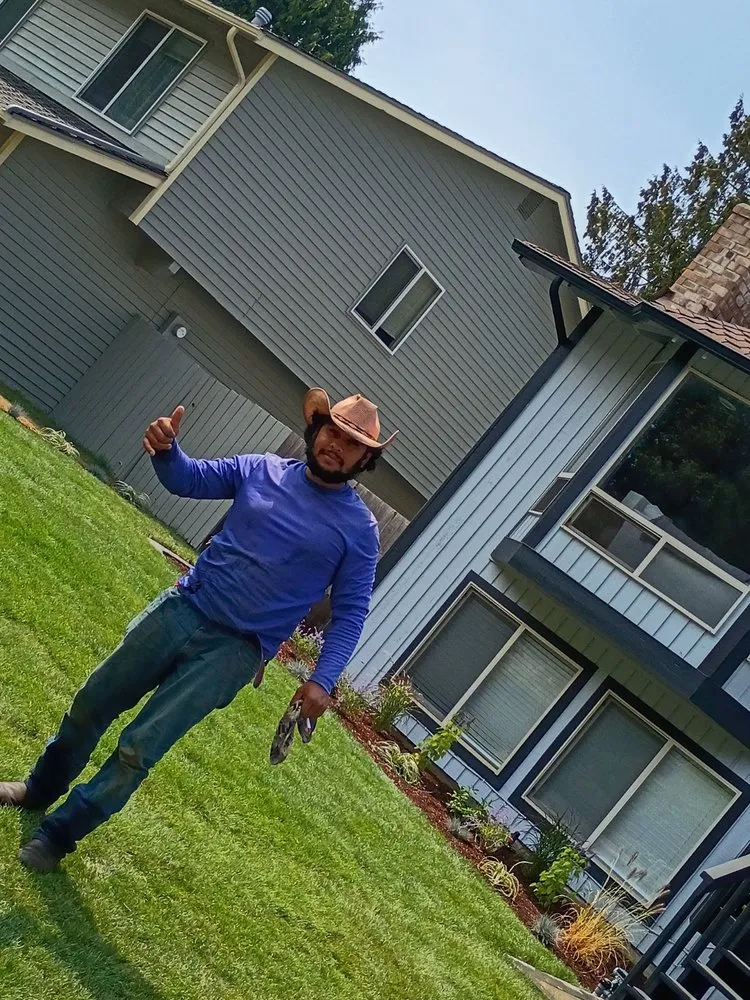 Custom outdoor landscaping with custom design in Redmond, WA by Adans Landscaping & General