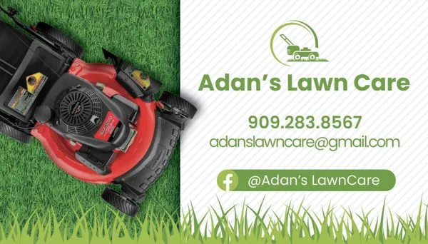 Adan’s Lawn Care Logo