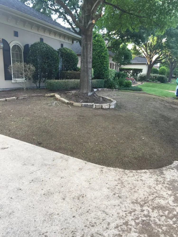 Professional garden landscaping in Houston, TX - Adans Lawn Care
