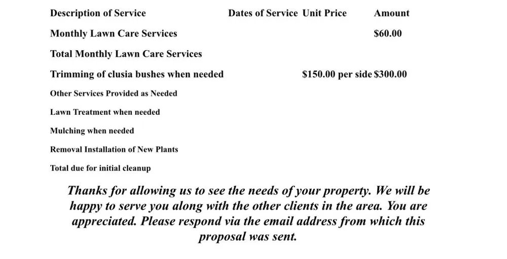 Local yard cleanup service in Greenacres, FL by AD&B Lawncare