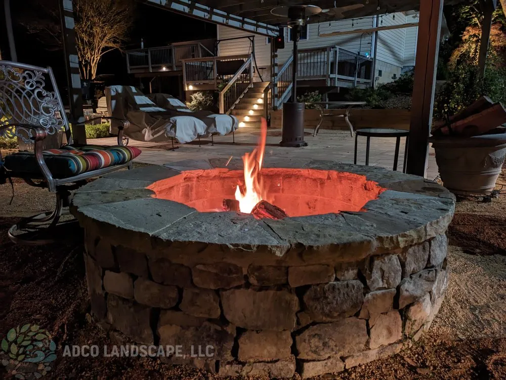 Local lawn mowing service for homes in Henderson, NC by Adco Landscape