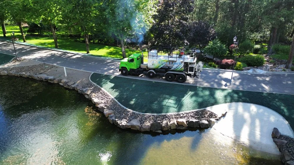 Affordable lawn mowing service for year-round maintenance in Spokane Valley, WA by Add A Lawn Quality Hydroseeding