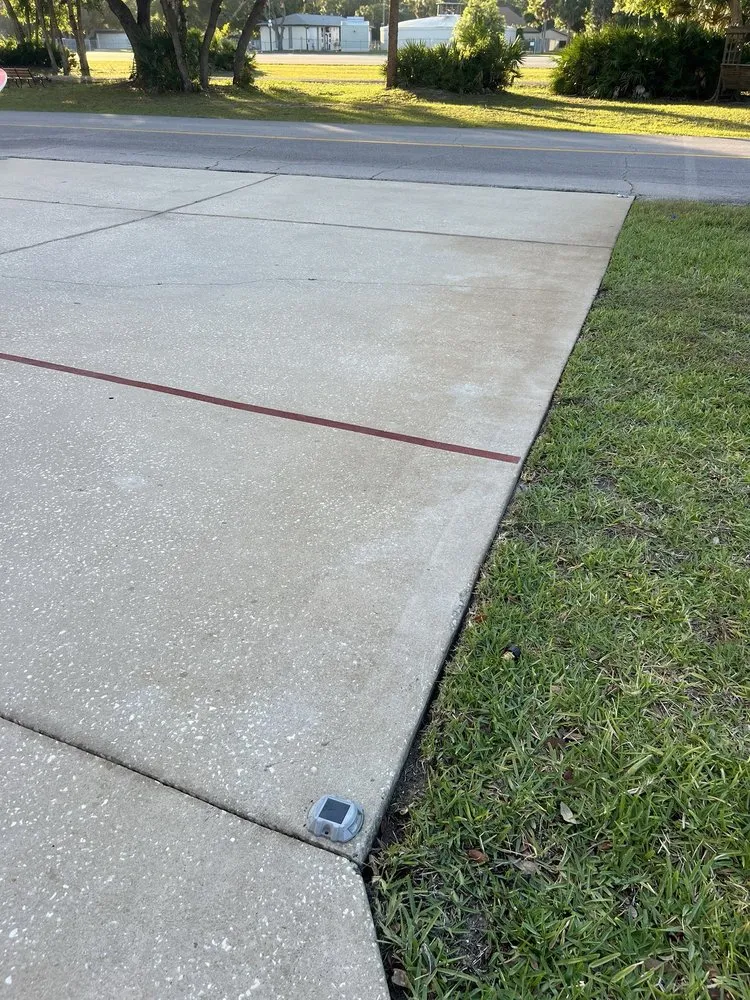 Custom landscape installation in Daytona Beach, FL by Addis Daddy's Landscaping