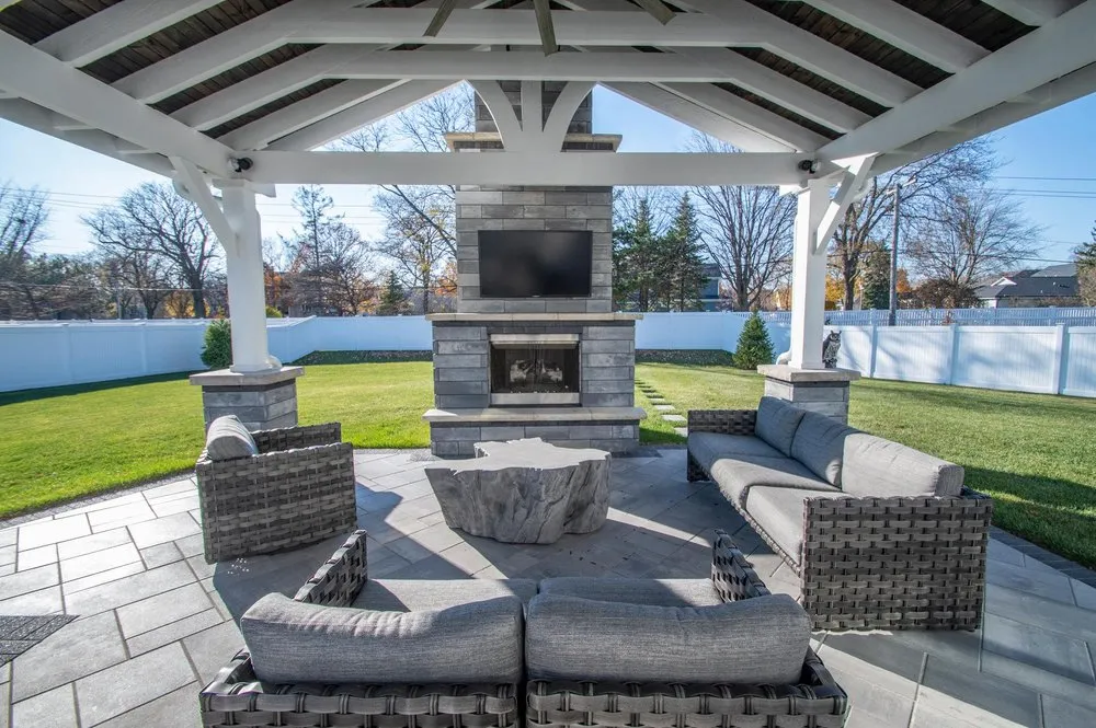 Affordable lawn mowing service with custom design across Lombard, IL - Addlawn Landscaping