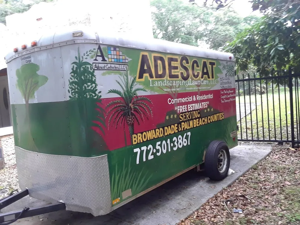 Reliable yard cleanup service in Oakland Park, FL by Adescat Landscaping & Lawn Care