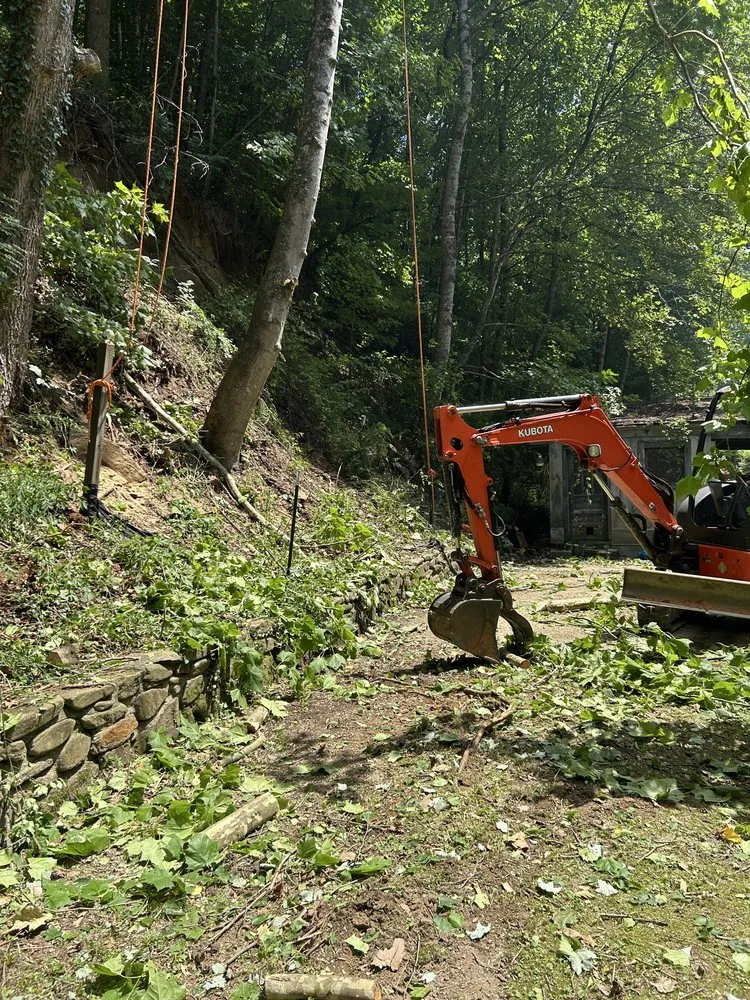 Affordable landscape design in Topton, NC by ADEX Land Solutions