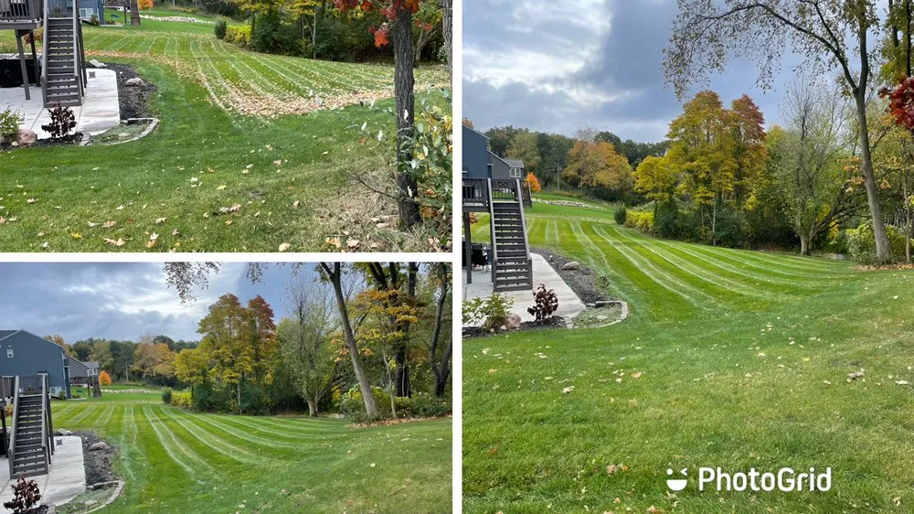 Custom landscape installation for beautiful yards in Wyoming, MI by Adg Lawncare Services