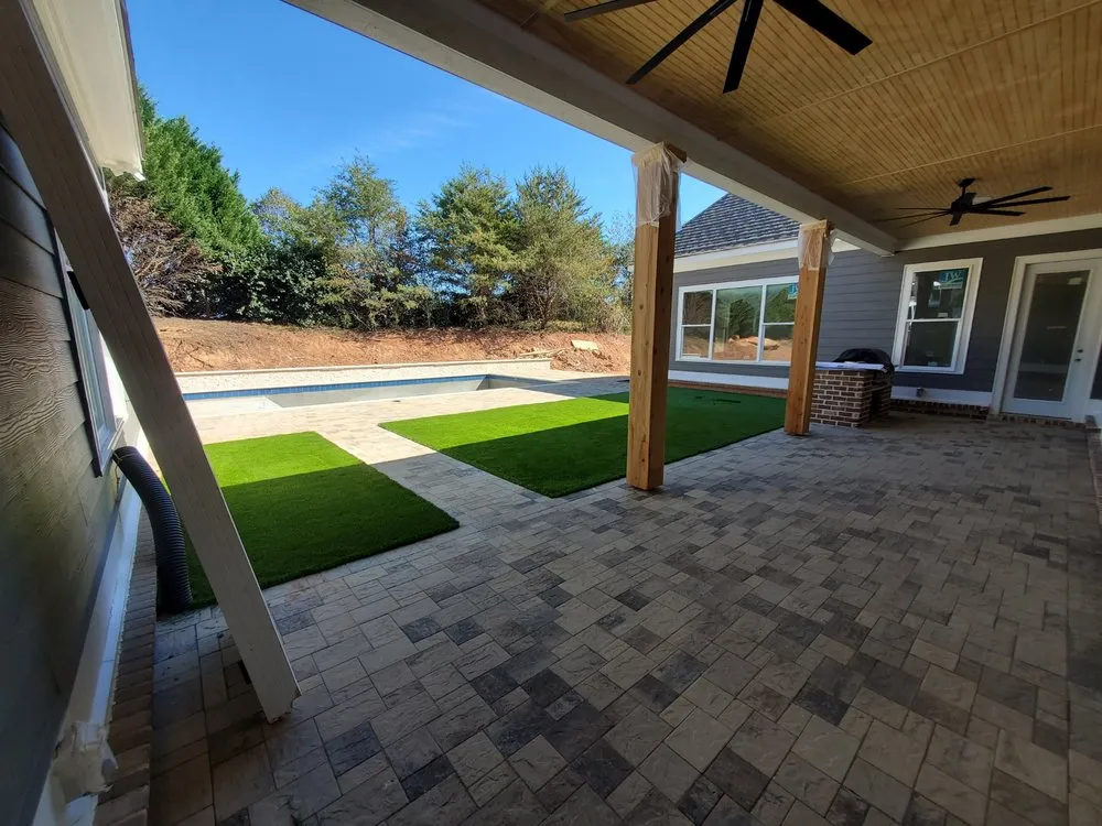 Top-rated landscape design for beautiful yards in Loganville, GA by ADH Landscaping