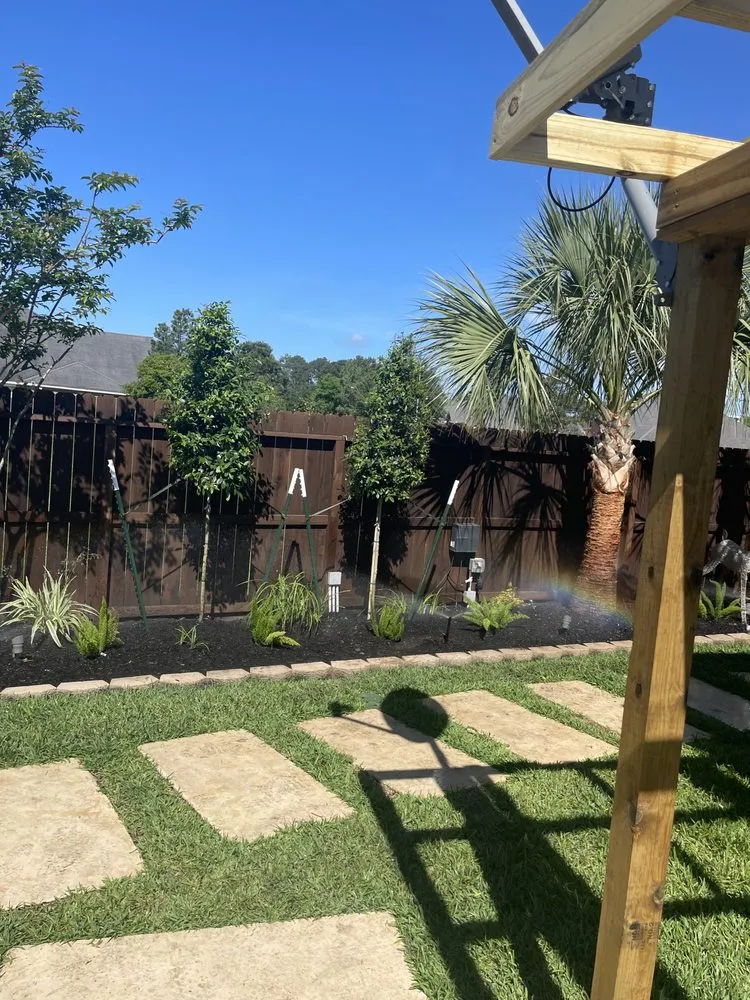 Reliable yard cleanup service for year-round maintenance in Houston, TX by A.D.I Landscaping & Tree Service