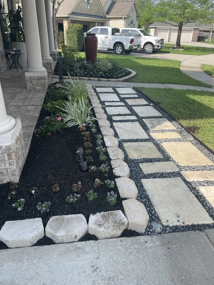 Reliable lawn care service for residential properties across Houston, TX - A.D.I Landscaping & Tree Service