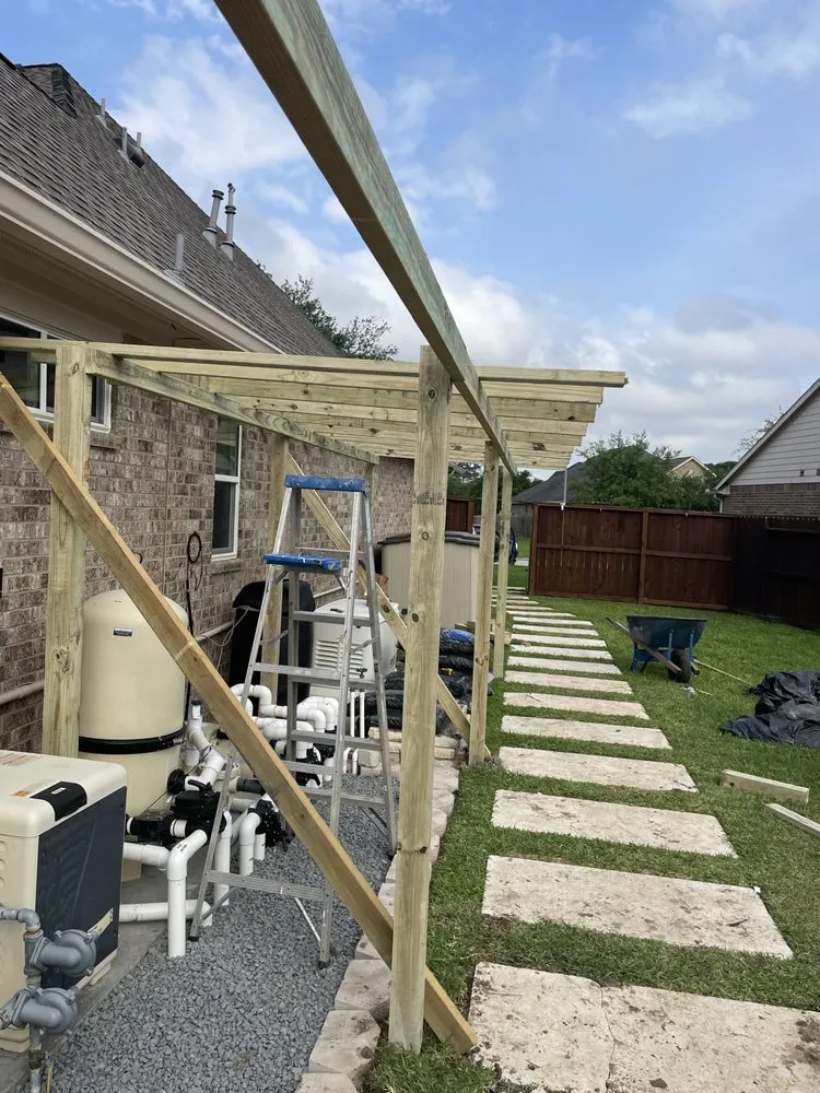 Top-rated landscape design in Houston, TX by A.D.I Landscaping & Tree Service