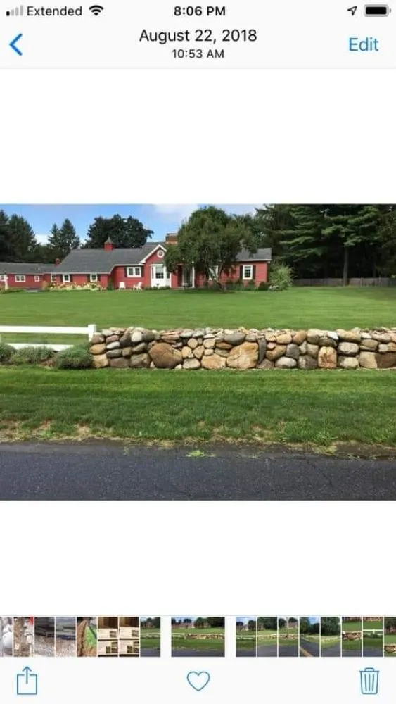 Local lawn mowing service near you in Queensbury, NY by Adirondack rustic hardscapes