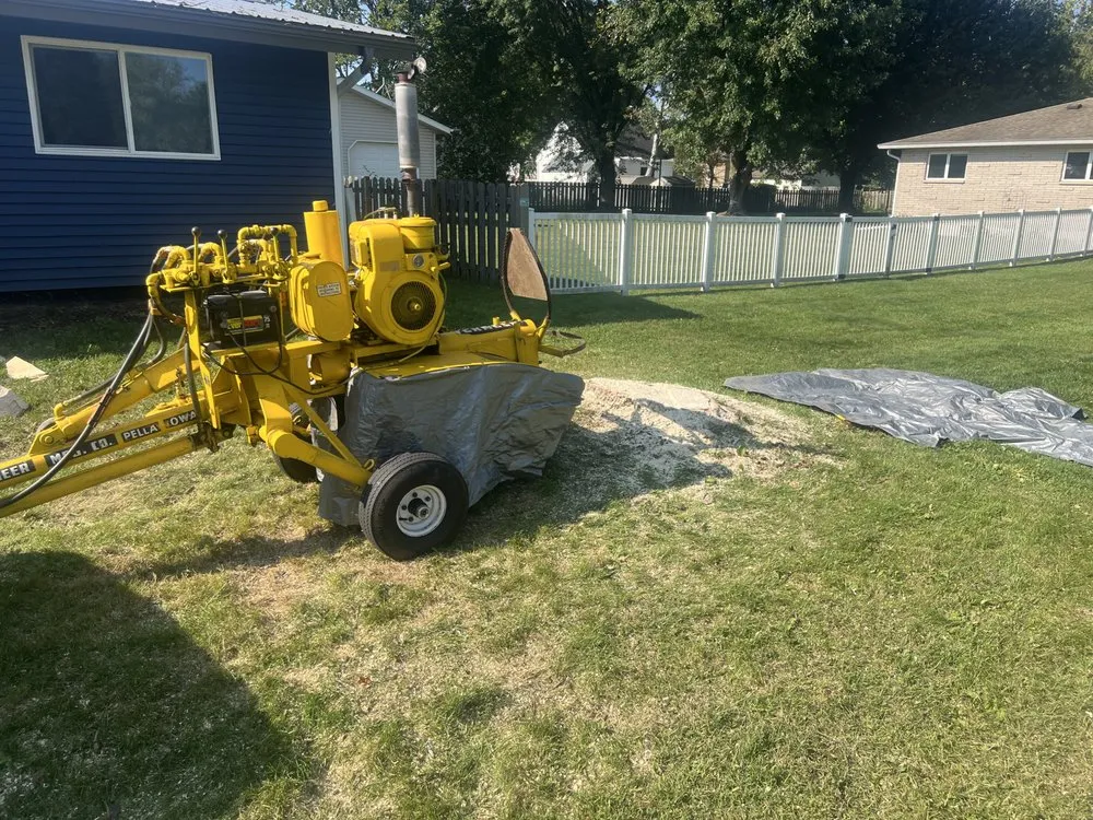 Custom yard cleanup service for year-round maintenance across Manawa, WI - ADK Stump And Tree Removal