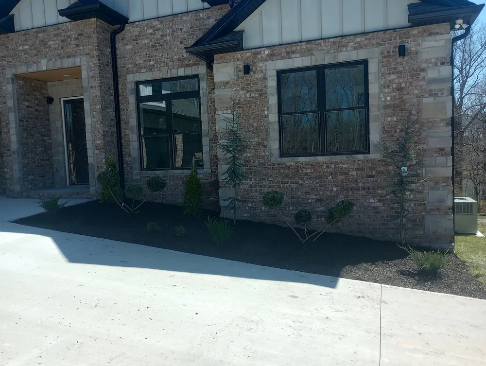 Top-rated landscape installation with custom design in Crossville, TN by Adkins Customs Lawn Care