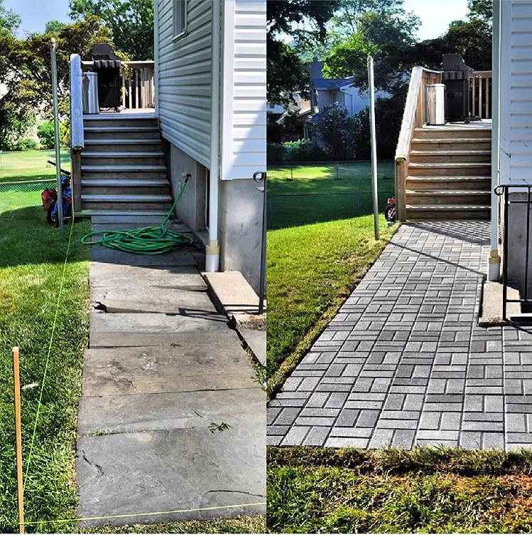 Custom garden landscaping in Brooklyn, NY - Adkins Landscape Contracting