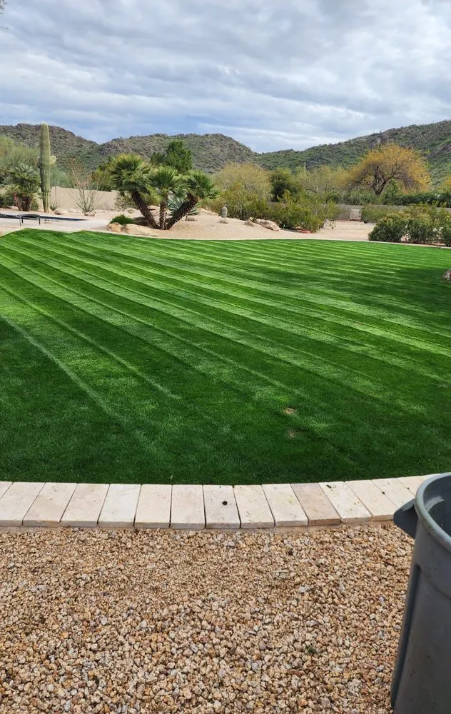 Custom outdoor landscaping in Phoenix, AZ - Adobe Landscaping And Maintenance