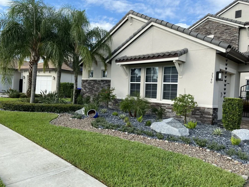 Reliable yard maintenance with custom design in Ocoee, FL by Adolfo Landscaping Services