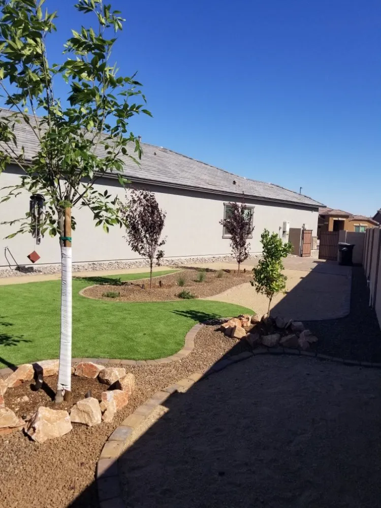 Trusted lawn care service for residential properties in El Mirage, AZ by Adolfo's Landscape & Irrigation